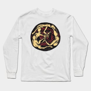 Spiralling Descent by Brian Benson Long Sleeve T-Shirt